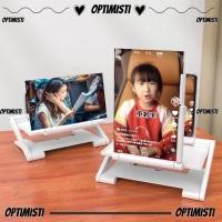 ราคา OPTIMISTI8E เครื่องขยายเสียงหน้าจอโทรศัพท์มือถือ,พับหน้าจอขยายแว่นขยายโทรศัพท์มือถือ,แบบพกพาอเนกประสงค์ HD โปรเจคเตอร์ HD (41881505469)