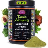 ราคา Dragon Herbs Tonic Alchemy er Greens Powder with 91 : โทนิคสมุนไพร Ashwagandha เห็ดโปรไบโอติก er Greens สาหร่ายทะเล s ผัก Spirulina 30 เสิร์ฟ (46761027120)