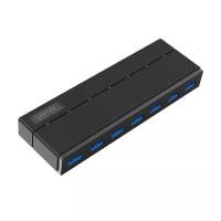 ราคา Unitek รุ่น Y-3184 Hub USB3.0 7 Port รองรับกำลังไฟ DC 12V/3A สินค้ารับประกัน 2 ปี (29504304234)