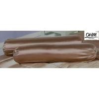 ราคา OHM ปลอกหมอนข้าง ผ้าเครปซาติน 220 เส้น (แพคคู่) สีน้ำตาลคาราเมล (5546048120)