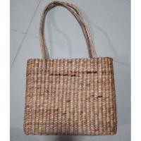 ราคา กระเป๋าHandmade จากผักตบชวา กระเป๋าสะพายข้าง (1877390797)