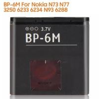 ราคา BP-6M แบตเตอรี่โทรศัพท์สำหรับ NOKIA N73 N77 3250 6233 6234 N93 6288 1100MAh (21045067542)