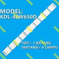 ราคา KDL-40W650D SONY 40 INCH LED TV BACKLIGHT (โคมไฟทีวี) KDL-40W650 KDL 40W650W KDL 40W650W KDL 40W650 (54811642449)