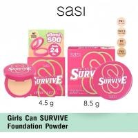 ราคา พร้อมส่ง| Sasi Girls Can Survive Foundation Powder ขนาด 8.5g. ศศิ แป้งพัฟ ผสมรองพื้น คุมมัน (27710945148)