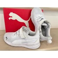 ราคา รองเท้า PUMA เด็กสีขาว มือ2 (พร้อมกล่อง) (49609061695)