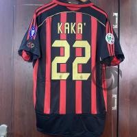 ราคา เสื้อแมนยู เสื้อบอลไทย เสื้อวินเทจ0607AC เอ็มilan Champions แอลeague เอ็มaldini No. 22 Kaka reversion ชุดเหย้าแขนยาว (54958205672)