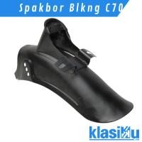 ราคา บังโคลน บังโคลนหลัง Honda C70 C 70 Bekjul Bektu สีดํา (44355716399)