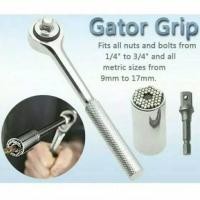 ราคา GATOR GRIP ประแจ 3 ชิ้น Gator Grip Universal Socket Bolt ประแจสากล (8329220409)