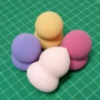 ราคา ฟองน้ำเกลี่ยรองพื้น puff รูปทรงน้ำเต้าคละสี แพ็ค 2 ชิ้น (2314452608)