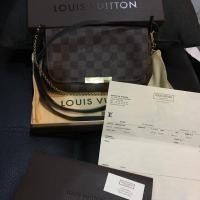 ราคา LV favorite PM ปี2016แท้ ❤️ จากช้อปที่ปารีสค่ะ สภาพ 95% มีตำหนิรอยขนแมวจากการใช้งานที่แพลทด้านหน้า/รอยปากกาบางๆฝาด้านใน (1522367810)