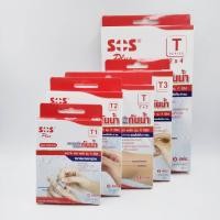ราคา พลาสเตอร์ใสปิดแผลกันน้ำ SOS Plus เอส โอ เอส พลัส รุ่น ที ซีรีส์ (3348964323)