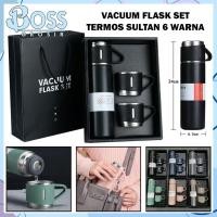 ราคา TERMOS Thermos VACUUM Flask Set 500ML ร้อนและเย็น / SULTAN Thermos VACUUM Flask Set 500ML / TUMBLER GIFT BOX HAMPERS Thermos Bottle Cup (22713072827)