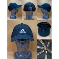 ราคา หมวกแก๊ป Adidas (Dad Hat) สีดำ โลโก้ปักขาว สไตล์สปอร์ตคลาสสิก สภาพดีพร้อมใช้งาน! (52309887554)