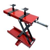 ราคา 500Kg Motorcycle Lift Table Jack Crane Motorcycle Repair Station Center Scissor Lift Workshop Work (53853701856)