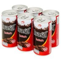 ราคา โปรสุดพิเศษ!!! เบอร์ดี้ โรบัสต้า กาแฟปรุงสำเร็จพร้อมดื่ม 180มล. x 6 กระป๋อง Birdy Robusta Instant Coffee 180ml x 6 Can (5465096436)