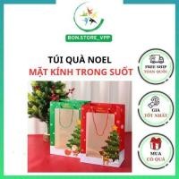 ราคา BON.STORE ถุงของขวัญแก้วคริสต์มาสอุปกรณ์เสริมถุงของขวัญพร้อมที่จับ TB0286 (52710634341)