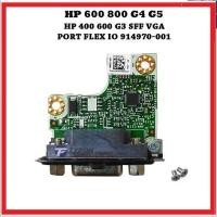 ราคา เพิ่มเติม VGA Port Onboard HP 400 600 800 G3 G4 G5 VGA Port Flex IO 906312-001 914970-001 (49701428970)