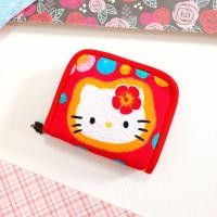 ราคา กระเป๋าสตางค์ผ้าซิปรอบ ลายผ้าคิตตี้ ฮาวาย hello kitty ผ้าลิขสิทธิ์แท้นำเข้าจากญี่ปุ่น (29955302536)