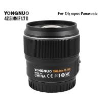 ราคา มาใหม่ ! YONGNUO YN 42.5mm F1.7M II (42.5 F1.7 STM AF/MF FTM) เลนส์ออโต้โฟกัส สำหรับกล้อง Olympus Panasonic **พร้อมส่ง (3041913992)
