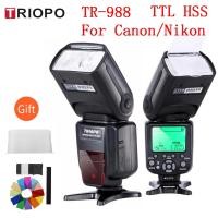 ราคา TRIOPO TR-988 TTL HSS แฟลช Speedlite กล้องซิงค์ความเร็วสูง (26891124391)