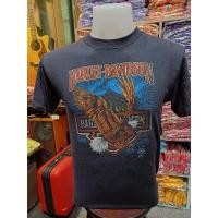 ราคา เสื้อยืดHarley 3d อก18ยาว28.5ไหล่17 (27706194028)