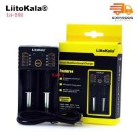 ราคา เครื่องชาร์จ LiitoKala Lii-202 เครื่องชาร์จถ่าน Li-Ion 18650,18350,16340,14500, Ni-MH Ni-Cd,AA,AAA (5765690254)