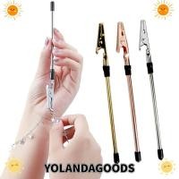 ราคา YOLANDAGOODS1 สร้อยข้อมือเครื่องมือเข็มกลัดเครื่องประดับคีมสําหรับสร้อยคอยึดและตะขอ (41979645111)