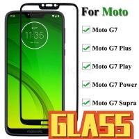 ราคา ฟิล์มกระจกนิรภัยกันรอยหน้าจอ แบบเต็มจอ สําหรับ Motorola Moto G7 Plus Power Play Supra 9H (11989426328)