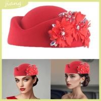 ราคา JN ดอกไม้ออกแบบ Beret หมวกสําหรับ Teaparty ขนสัตว์ Stewardess หมวก Church Bowler หมวกสําหรับกิจกรรมอย่างเป็นทางการ 1920s Theme Party Headwea (54112358064)
