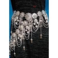 ราคา เข็มขัดเงินระย้า สีเงินเก็บปลายทาง (1542599749)