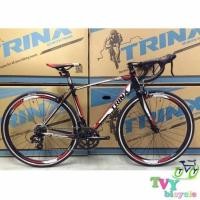 ราคา Trinx จักรยานเสือหมอบ รุ่น SWIFT 1.0 size 48 (สีดำ/ขาว/แดง) (300667232)