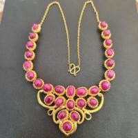 ราคา สร้อยคอทับทิมพม่าตัวเรือนเงินแท้ (9705780257)