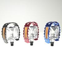 ราคา จักรยาน Bear Claw Pedals สีแดง/สีดํา/สีฟ้า 9/16 "หรือ 1/2" Old School BMX Bear Trap Pedals (43501926172)