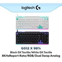 ราคา คีย์บอร์ดเกมมิ่ง Logitech G G512 X 98 75 RGB Mechanical Gaming Keyboard (49560920518)