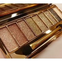 ราคา Lameila glitter eyeshadow set 9 colors bright shiny waterproof pigment cosmetics makeup with brush พาเลทตากากเพชร 9 สี (5042790341)