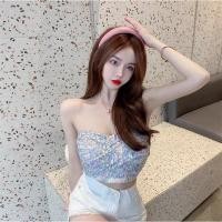 ราคา เสื้อเกาะอกลูกไม้ สไตล์เกาหลี (14235957624)