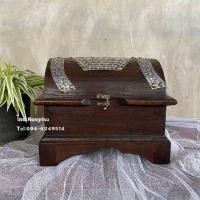 ราคา กล่องไม้สัก หีบไม้สัก หีบสมบัติ (11530405465)