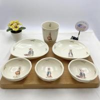 ราคา แก้ว จาน ถ้วย ปีเตอร์แรบบิท Peter Rabbit คอลเลคชั่นแครอท (19290748031)
