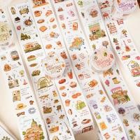 ราคา Pre-Cut Washi เทปสติกเกอร์ Home & Daily Aesthetics สําหรับ Scrapbooking Supplies Journal Planners Art หัตถกรรมอัลบั้มภาพตกแต่ง (47911820048)