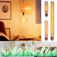 ราคา LANSEL Filament Warm White 40W ขั้วต่อสกรู หลอดไส้บอลโบราณ โคมไฟเอดิสัน (54012453743)