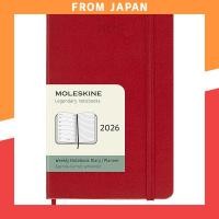 ราคา Moleskine Planner 2026, starts in January, 12-month weekly diary, pocket size (9cm wide × 14cm (28490544382)