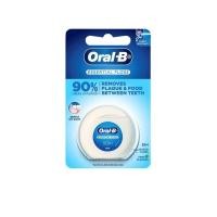 ราคา [สินค้าส่งด่วน] ออรัลบีไหมขัดฟันเคลือบแว็กซ์มินท์50ม ORAL-B DENTAL FLOSS MINT WAXED 50M. (42631628091)