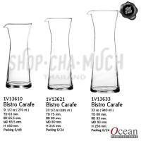 ราคา เหยือกแก้ว Ocean Bistro Carafe แพ็ก 6 ใบ แก้วใสทรงสูงพรีเมียม สำหรับเสิร์ฟน้ำ เครื่องดื่มเย็นอื่น ๆ (3572334586)