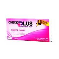 ราคา Check plus Cassette Format pregnancy test 99% ที่ตรวจครรภ์ แบบหยด แบบตลับ 14082 (2728511153)
