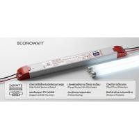 ราคา (เคลียร์สต็อค) ECONOWATT บัลลาสต์อิเล็กทรอนิกส์ T5 รุ่น SLIM 2x54W สำหรับหลอดฟลูออเรสเซนต์ T5 (41030473078)