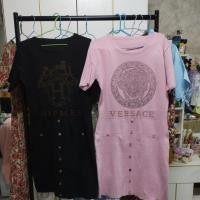 ราคา เดรสไหมพรมแฟนชั่น HEPMES VERSACE (24846942423)