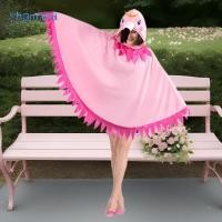 ราคา เสื้อคลุมมีฮู้ด เครื่องแต่งกายสไตล์นกกระเรียน สําหรับการแสดง (56705771751)