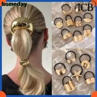 ราคา คุณภาพสูงหนา U-รูปโลหะผมวงเชือกแถบคาดศีรษะยืดหยุ่น Scrunchies Hairband เครื่องมือแฟชั่นผู้หญิงอุปกรณ์เสริมผม (25287380320)