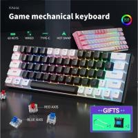 ราคา คีย์บอร์ดKeyboard Gaming Blue switch คีย์บอร์ด 87 Key Mechanical Keyboard (23564262566)