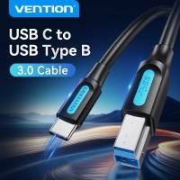ราคา Vention สาย USB 3.0 C Male to B Male 2A สําหรับ Hard Drive Enclosure Blue Ray Drive (42460855663)
